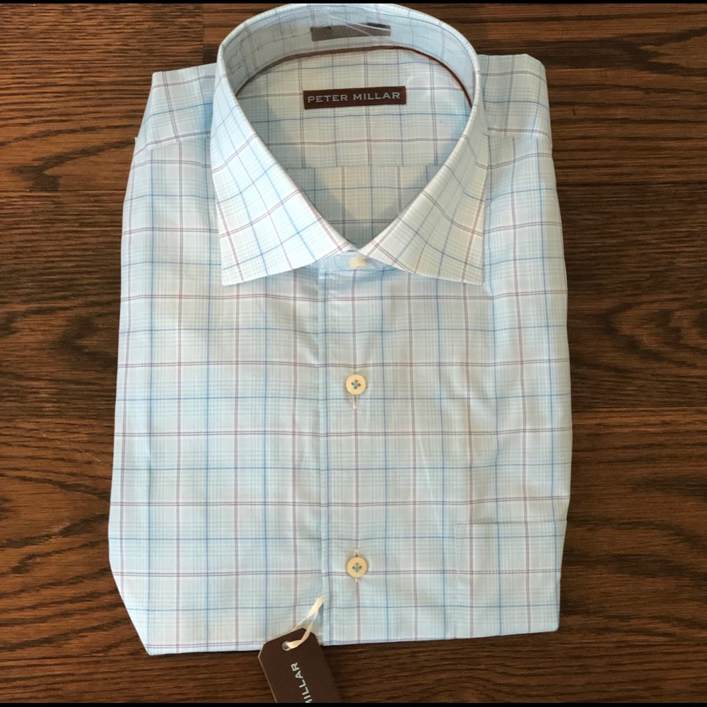 NWT Peter Millar Men's Button Down - Picture 2 of 5